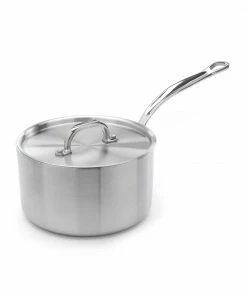Samuel Groves Stainless Steel Saucepan With Copper Core & Lid Cookware