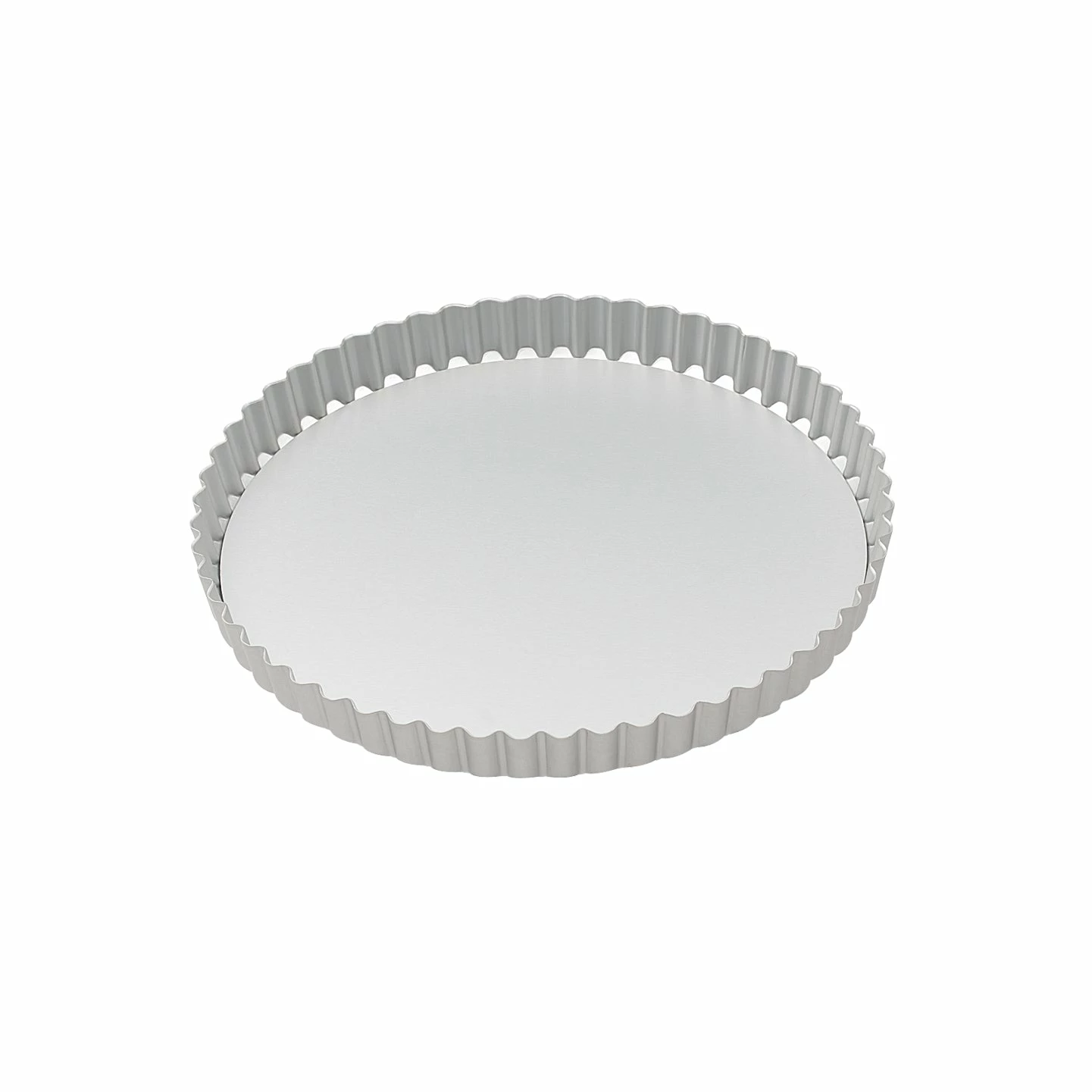 Samuel Groves Cookware Mermaid Silver Anodised Fluted Flan