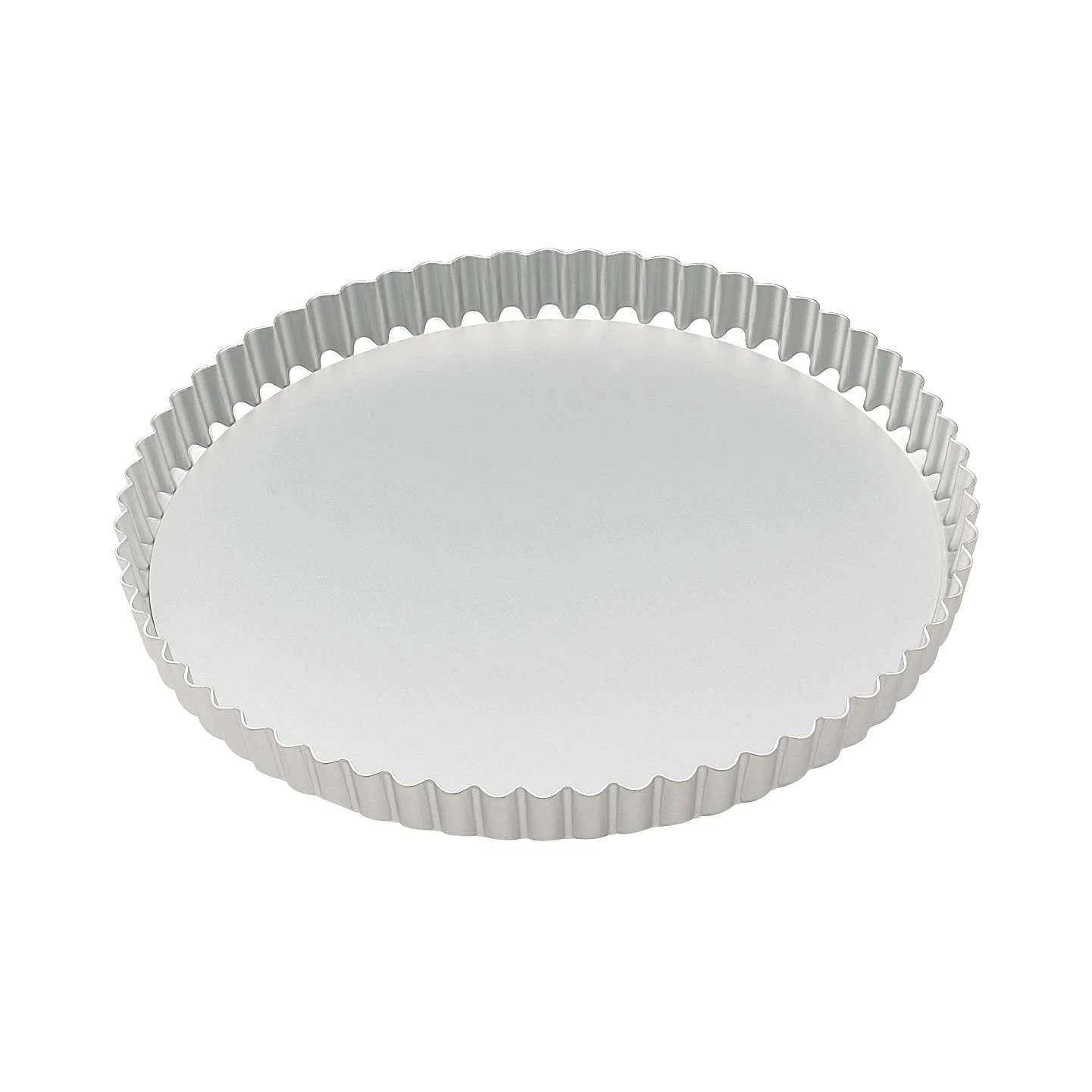 Samuel Groves Cookware Mermaid Silver Anodised Fluted Flan