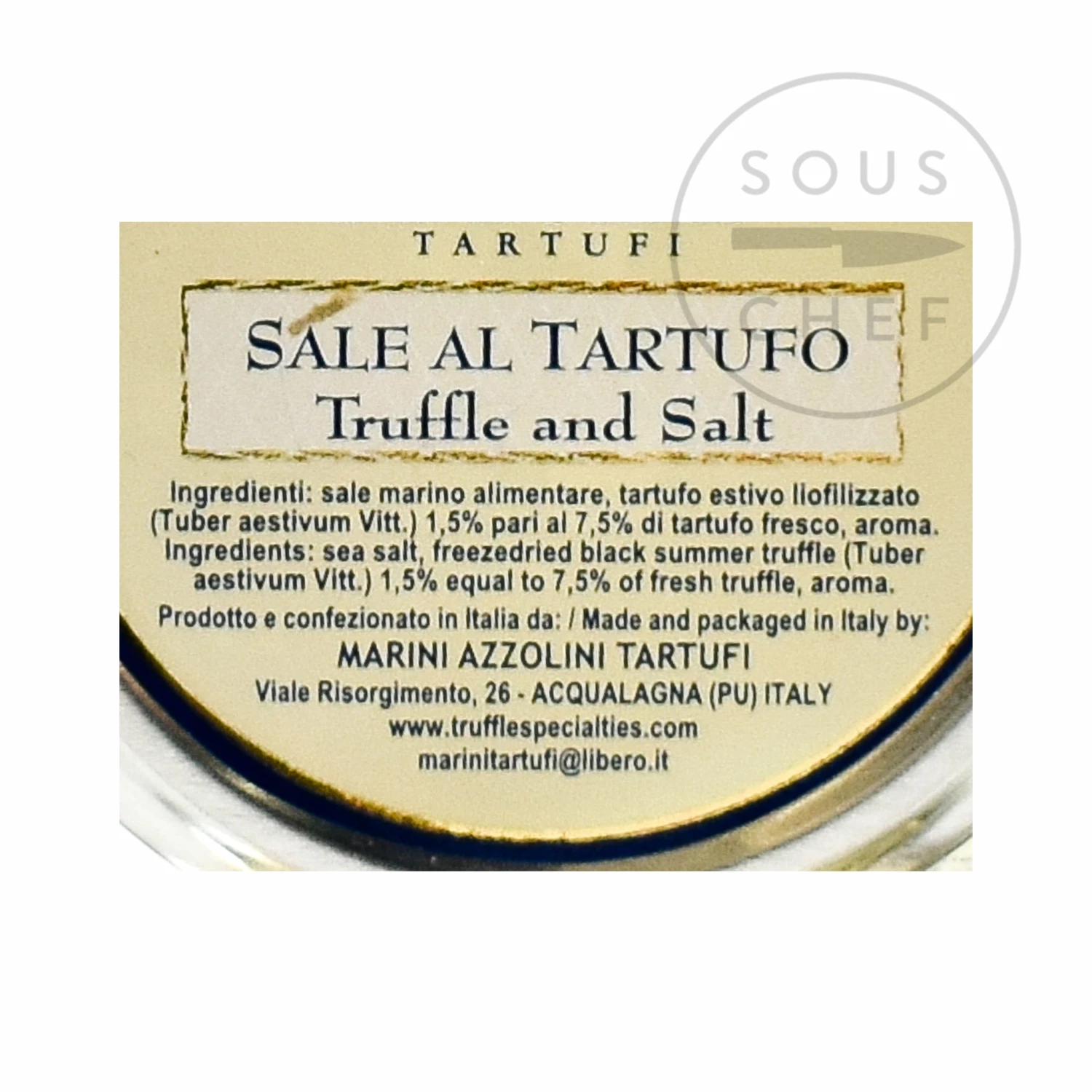 Marini Azzolini Truffle Salt 100g