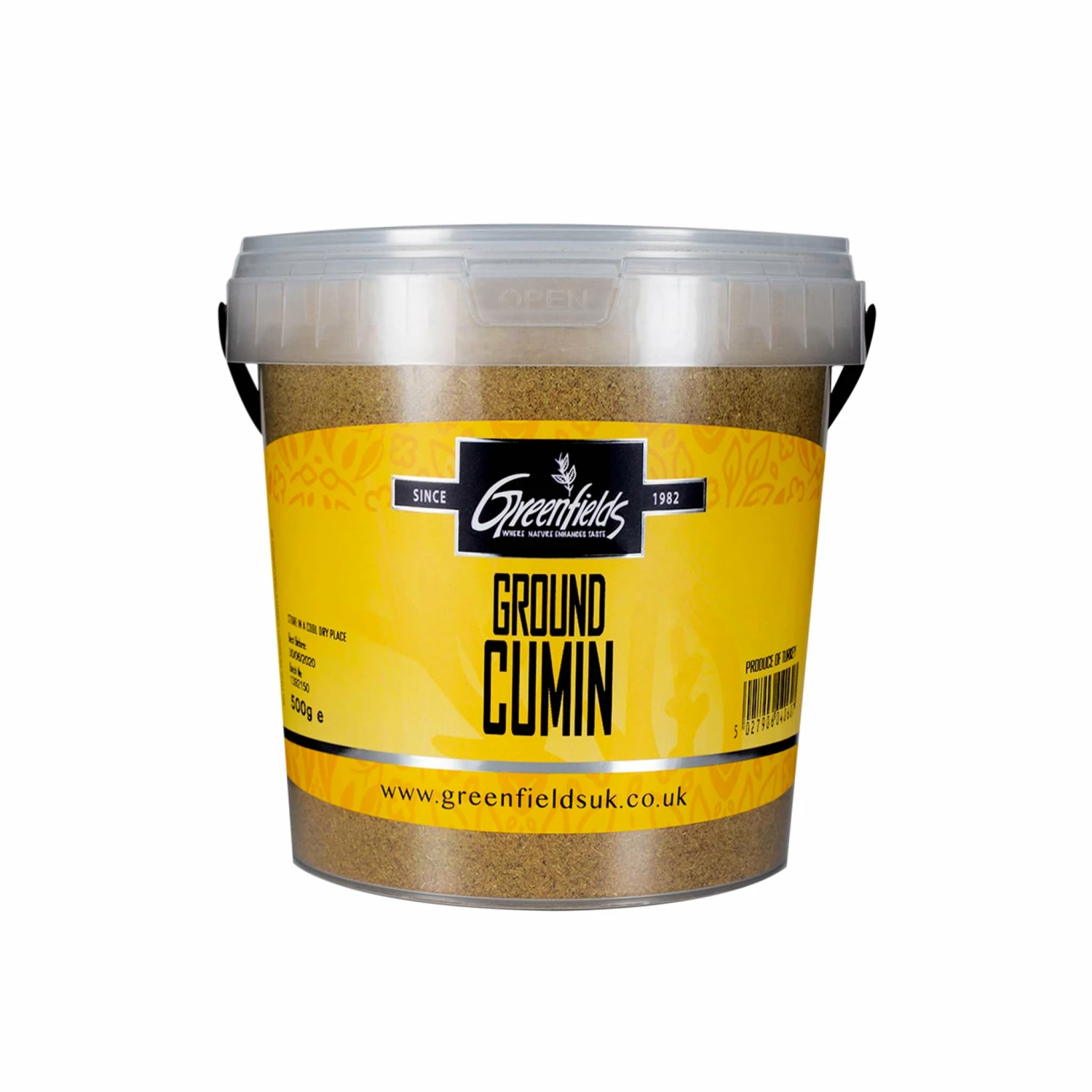 Greenfields Ground Cumin Ingredients