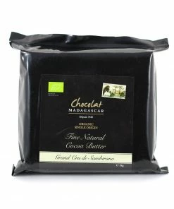 Chocolat Madagascar Organic Fine Undeodorised Cocoa Butter 1kg