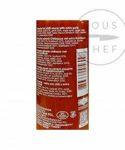 Ingredients Flying Goose Sriracha - Extra Garlic 455ml