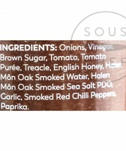 Halen Môn Smoky Barbecue Ketchup 250g Ingredients