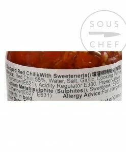 Tantan Xiang - Chopped Salted Red Chilli 210g Ingredients