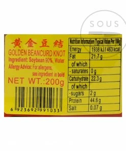 Guangdong Ingredients Dried Tofu Knots 200g