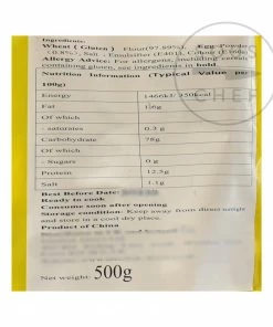 Nikko Egg Noodles 500g Chinese Ingredients