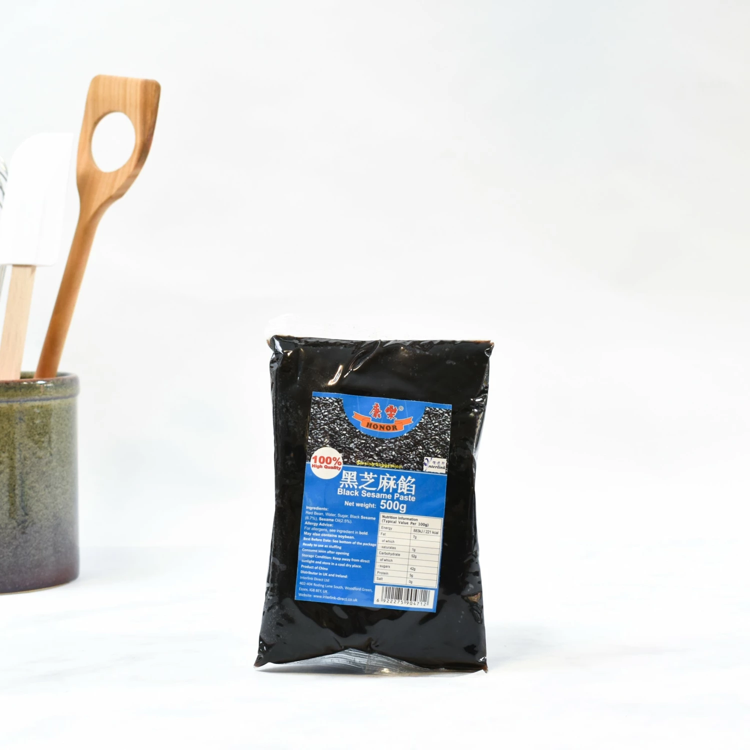 HONOR Sweetened Black Sesame Paste 500g