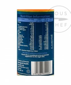Marigold Engevita Nutritional Yeast Flakes With Added B12 125g Ingredients