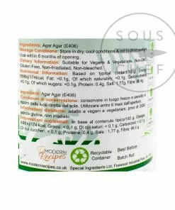 Special Ingredients Ingredients Agar Agar 100g