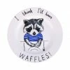 Jimbob Art I Think I'll Have Waffles! Side Plate 20cm