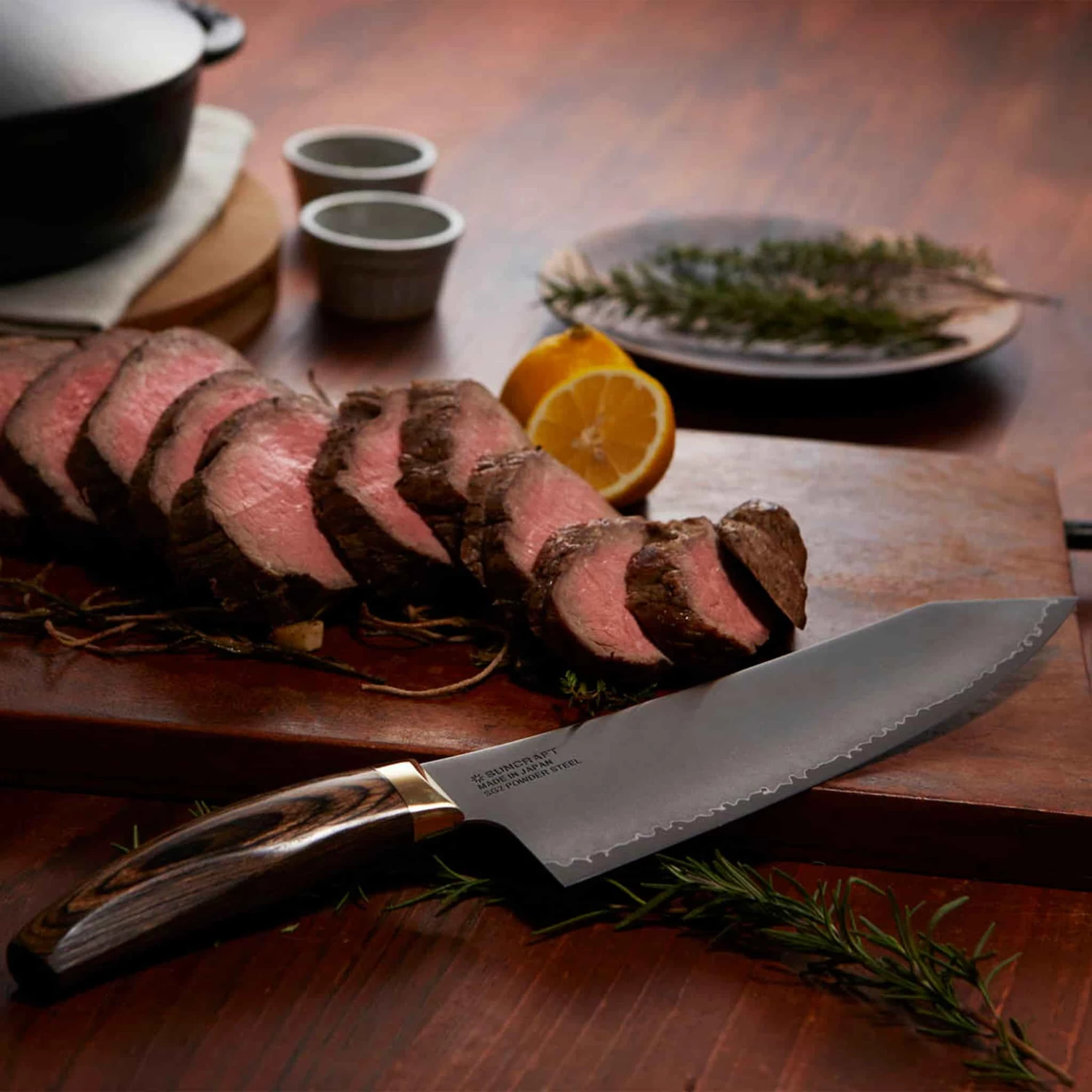 Suncraft Seki 3 Layer Gyuto Knife 20cm