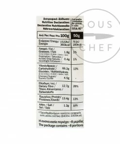 Barley Dakos Crisprolls From Crete 400g Ingredients