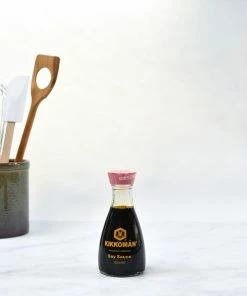 Kikkoman Soy Sauce - Pouring Pot 150ml Ingredients