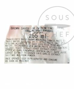 Otafuku Okonomi Sauce 300g Ingredients