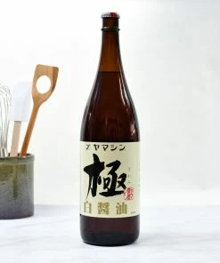 Yamashiki White Soy Sauce - Yamashin Shiro Shoyu 1.8l Ingredients