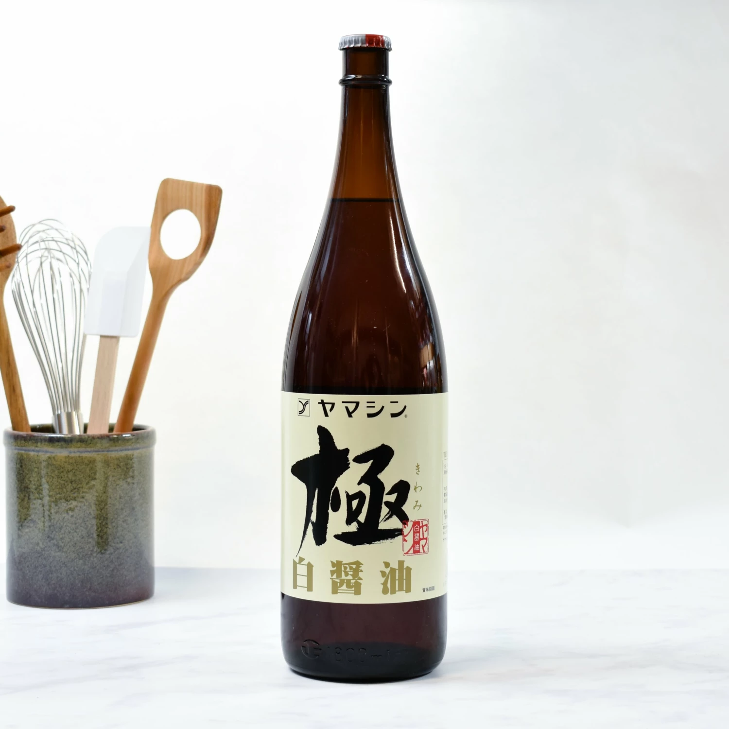 Yamashiki White Soy Sauce - Yamashin Shiro Shoyu 1.8l Ingredients