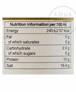 Ingredients Kikkoman Tamari Gluten Free 1l