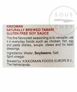Ingredients Kikkoman Tamari Gluten Free 1l