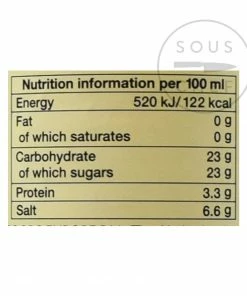 Ingredients Kikkoman Ponzu Sauce 1l