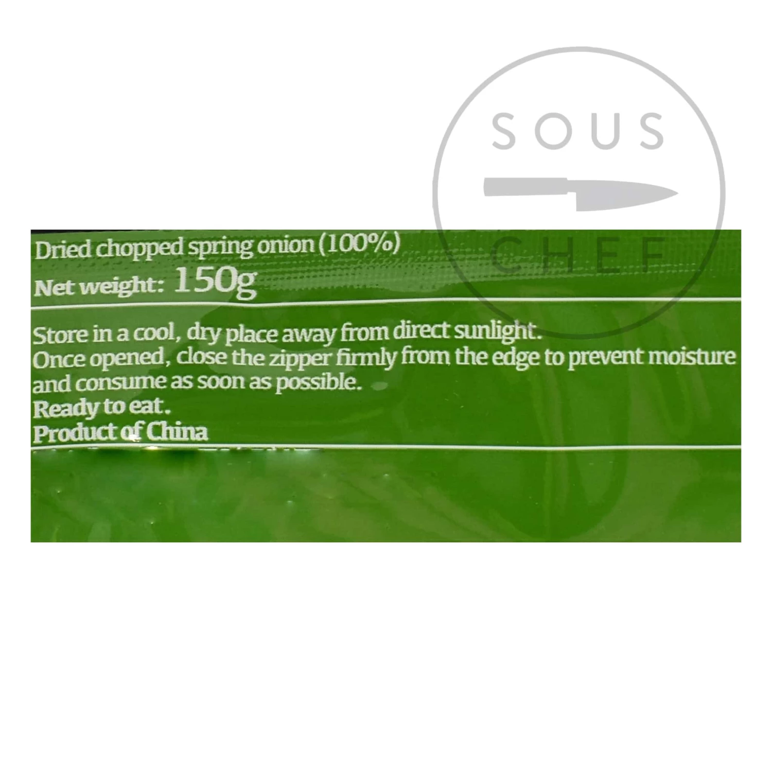 J-Basket Sushi Topping Green & White - Spring Onion 150g Ingredients