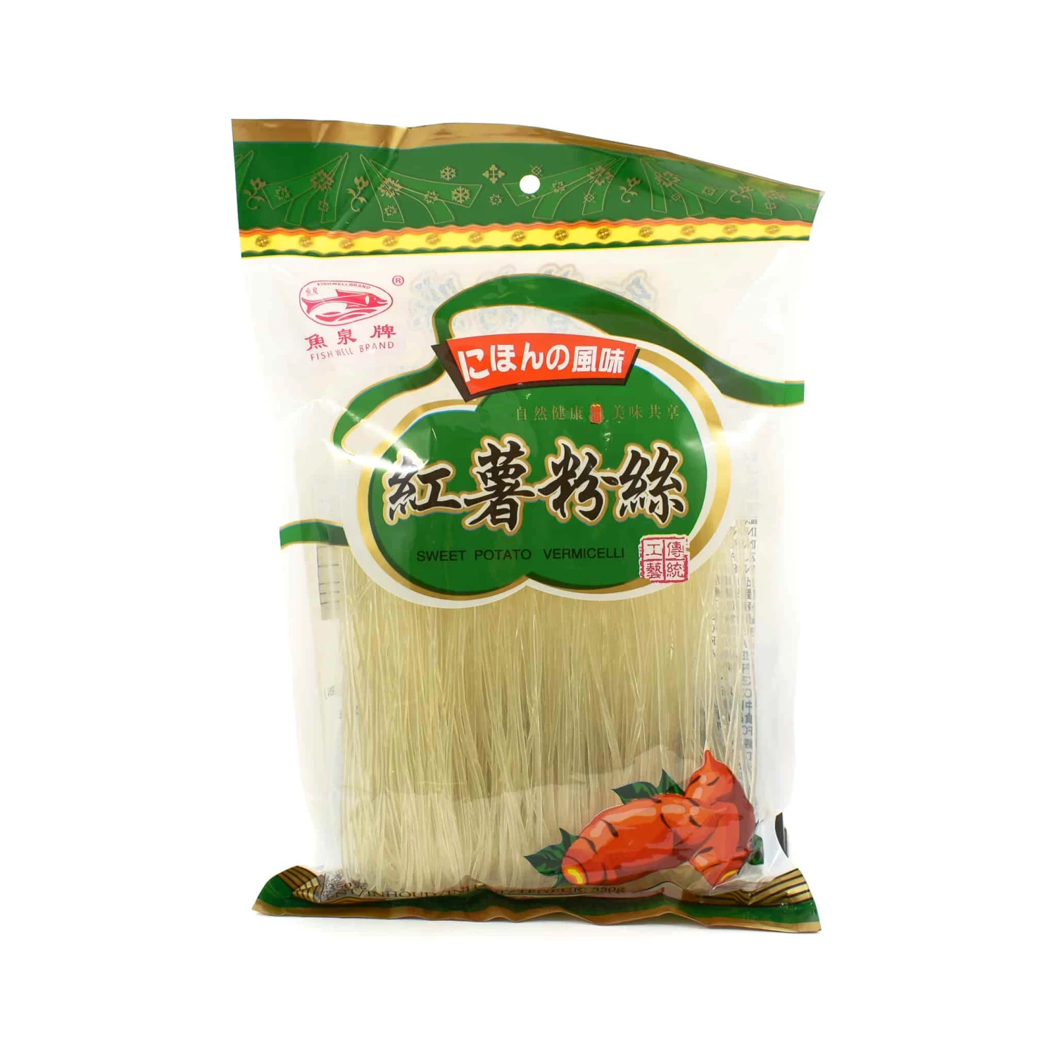 Ingredients Fish Well Brand Sweet Potato Vermicelli