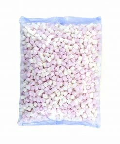 Keylink Mini Marshmallows, Pink And White 1kg Ingredients