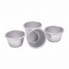 Kitchencraft Cookware Set Of 4 Anodised Mini Pudding Moulds