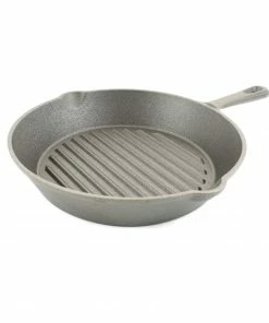 Kitchencraft Cast Iron Grill Pan 24cm