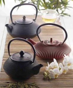 La Cafetiere Black Cast Iron Teapot 900ml