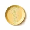 Kapka Splatter Fest Enamel Side Plate Yellow 16cm Enamel - Kapka