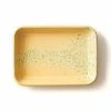 Kapka Splatter Fest Enamel Roasting And Serving Dish Yellow Cookware