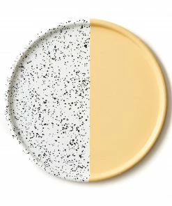 Kapka Colour Pop Enamel Tray Yellow 32cm