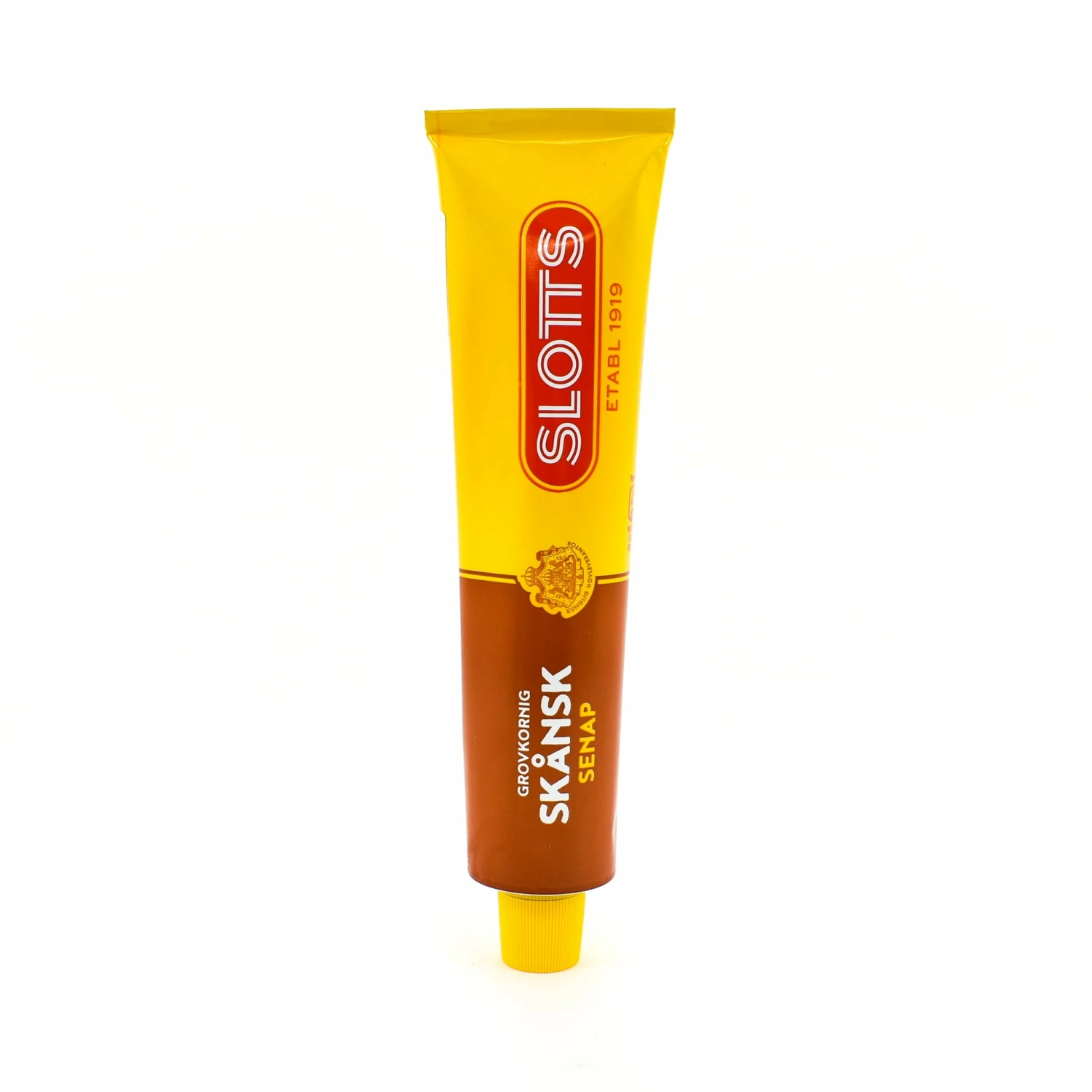 Slotts Hot Wholegrain Swedish Mustard Tube 220g
