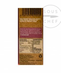 Mymoune Rose Syrup 250ml Ingredients
