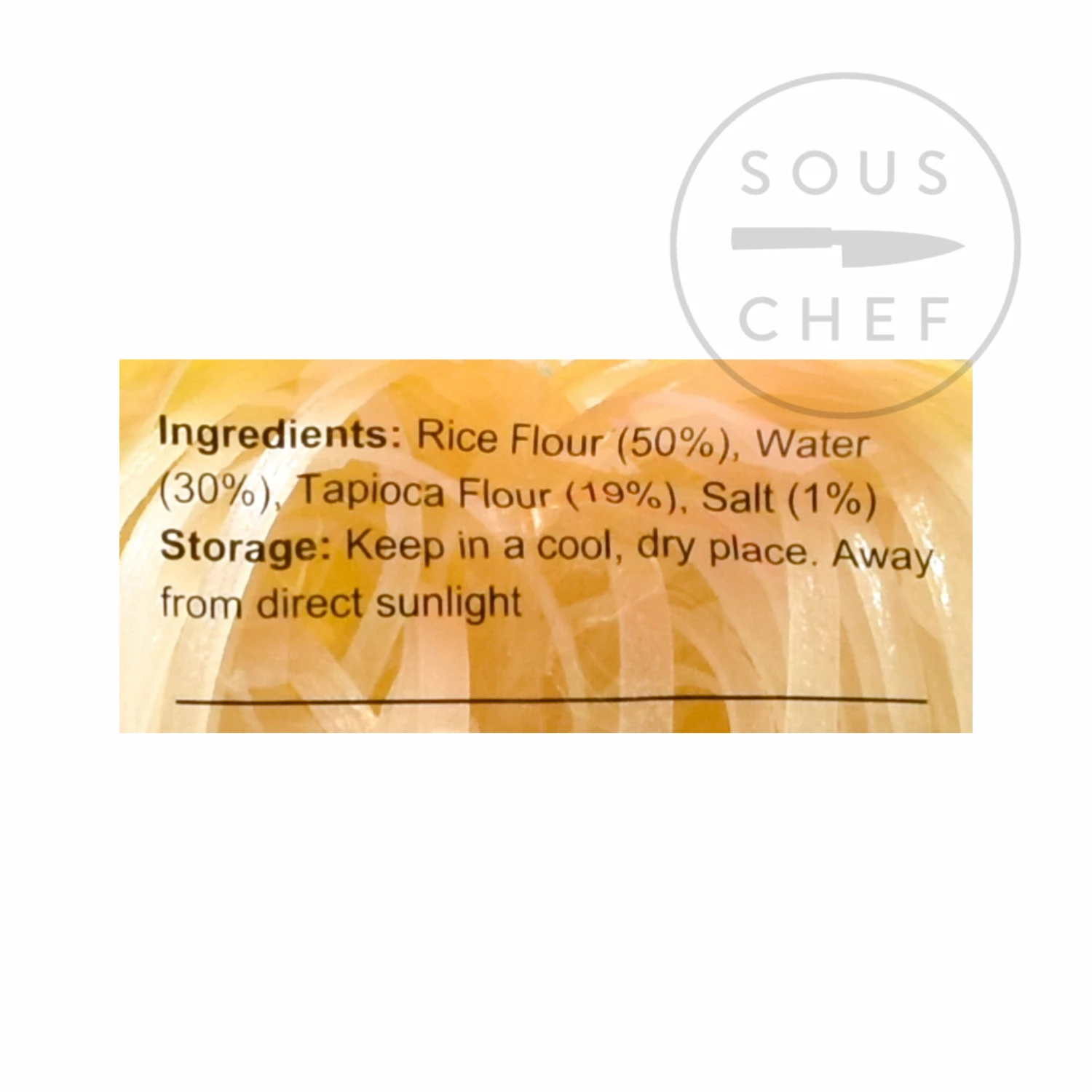 Longdan Ingredients Vietnamese Rice Pho Noodles Bahn Pho 4mm 400g