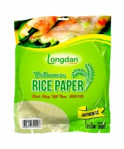 Longdan Ingredients Vietnamese Summer Roll Rice Paper