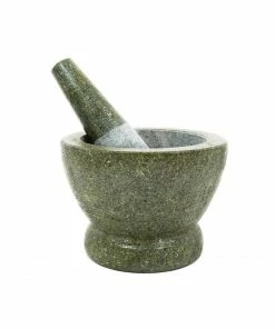 Chinese Tableware Kitchen Utensils Large Mortar & Pestle 6"