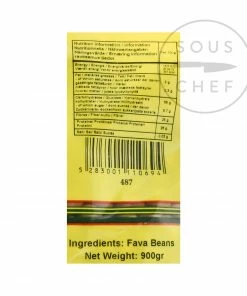 Abido Whole Fava Beans - Modamas 900g