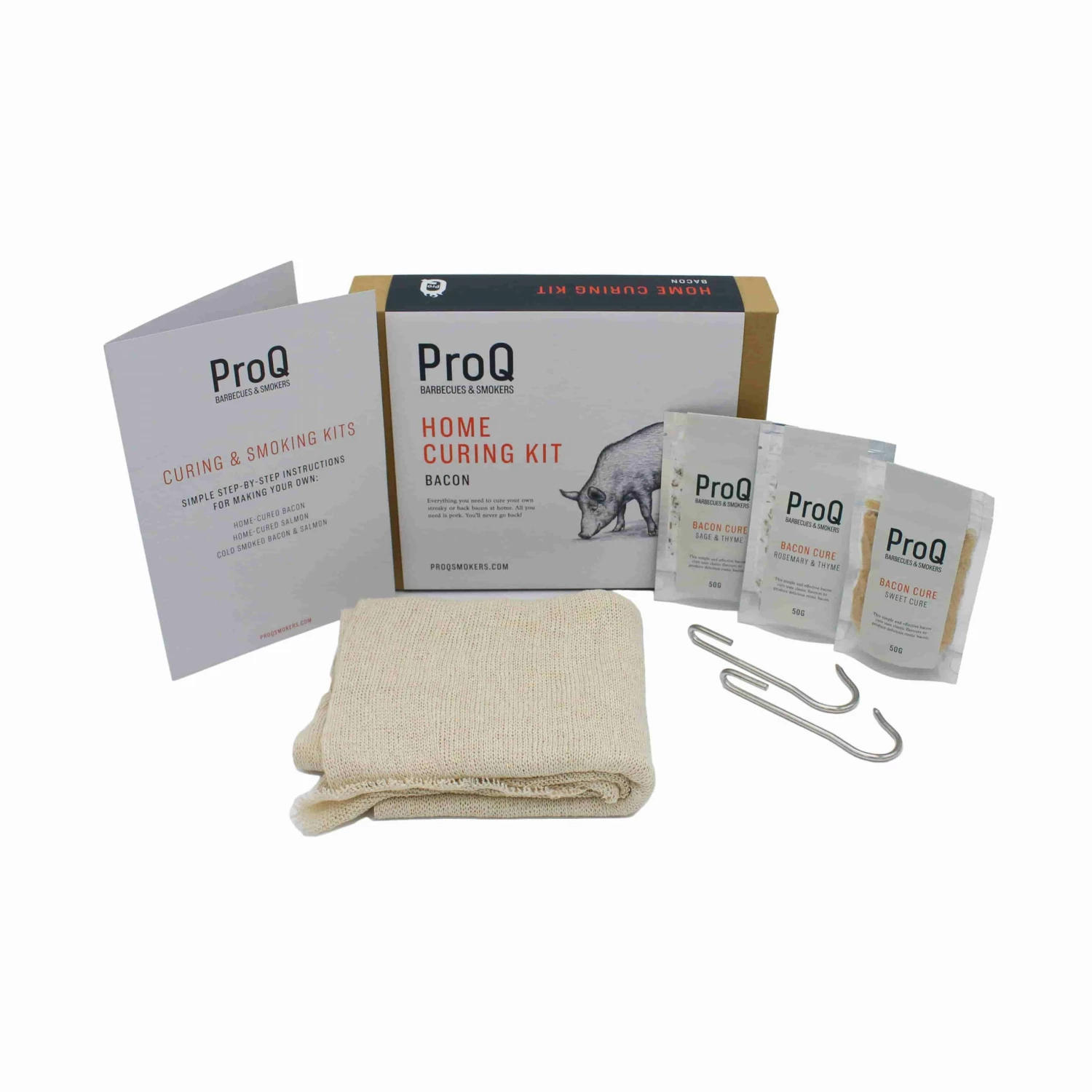 ProQ Home Cured Bacon Kit Cookbook Sets