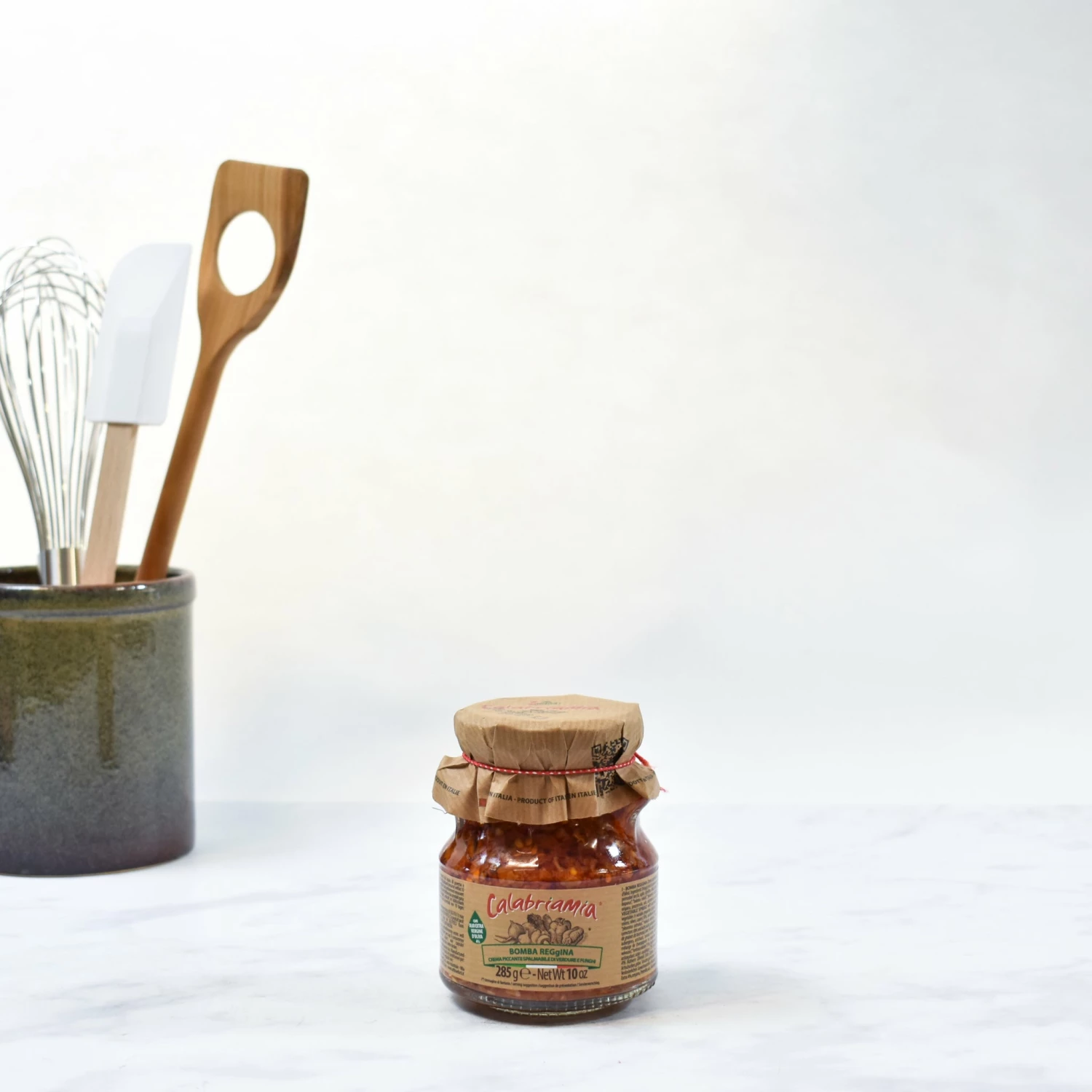 Calabriamia Ingredients Bomba Calabrese Spicy Calabrian Vegetable Spread 314g