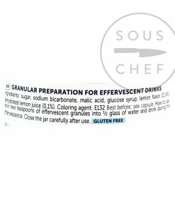 Geber Effervescente Granules 250g Ingredients