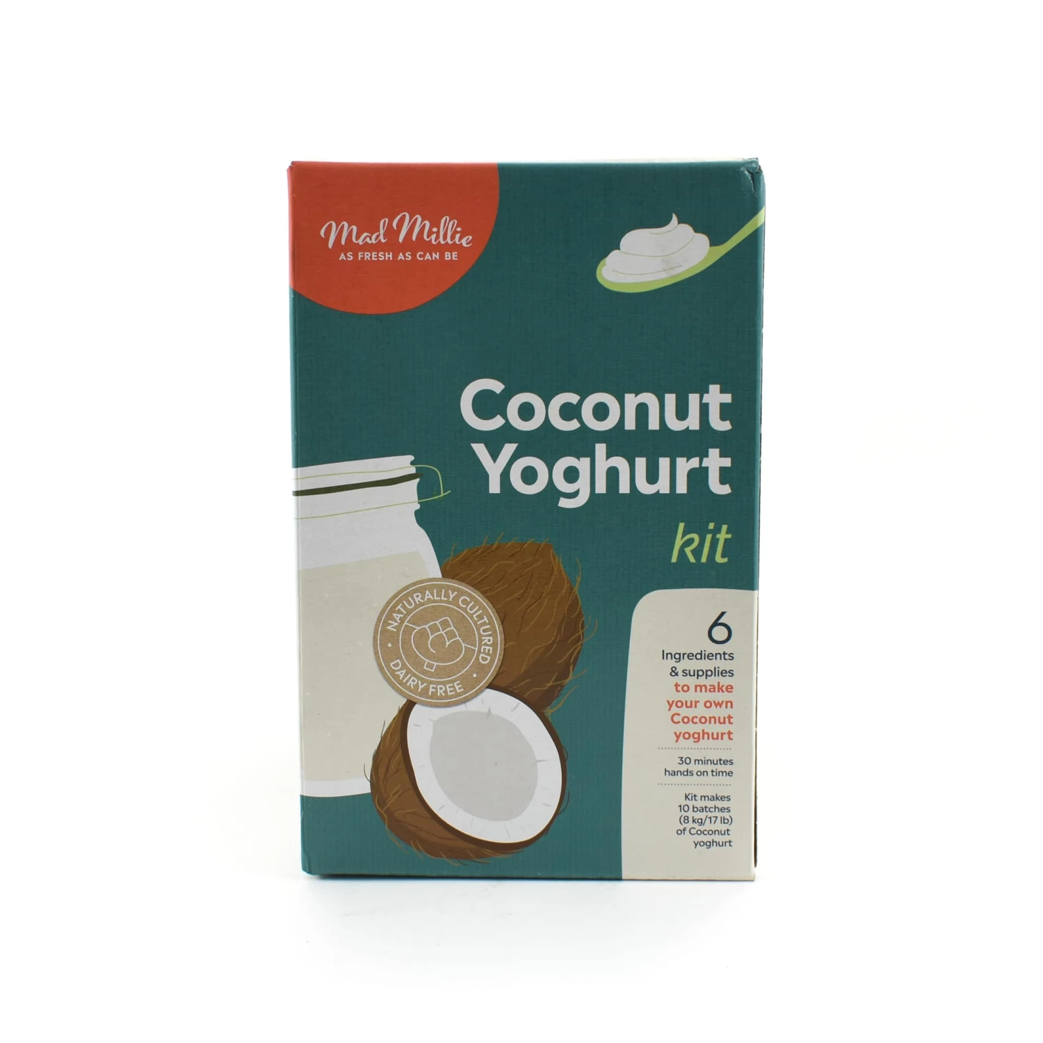 Mad Millie Coconut Yoghurt Jar Ingredients