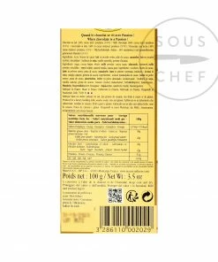 Ingredients Mazet De Montargis Milk Chocolate With Praline 100g