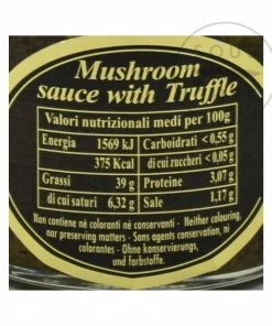 Marini Azzolini Ingredients Truffle & Mushroom Salsa 80g