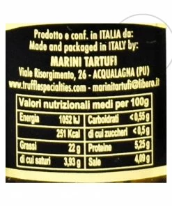 Marini Azzolini Ingredients Black Summer Truffle Slices 30g