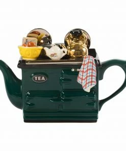 Novelty Tea Aga Breakfast Teapot Green 1.3L
