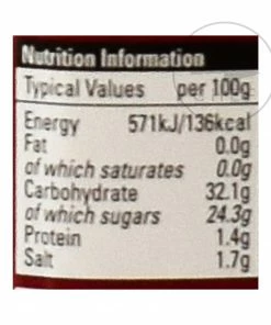 Natco Ingredients Tamarind & Date Sauce 340g