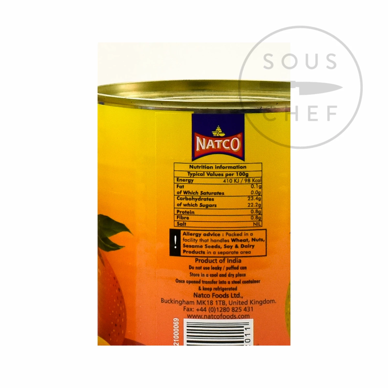 Natco Alphonso Mango Pulp 850g