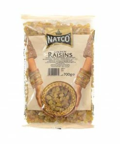 Natco Golden Raisins 700g Ingredients